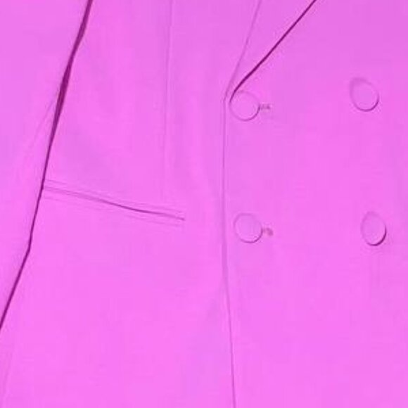 Hot Pink Suit Blazer - Picture 3 of 3